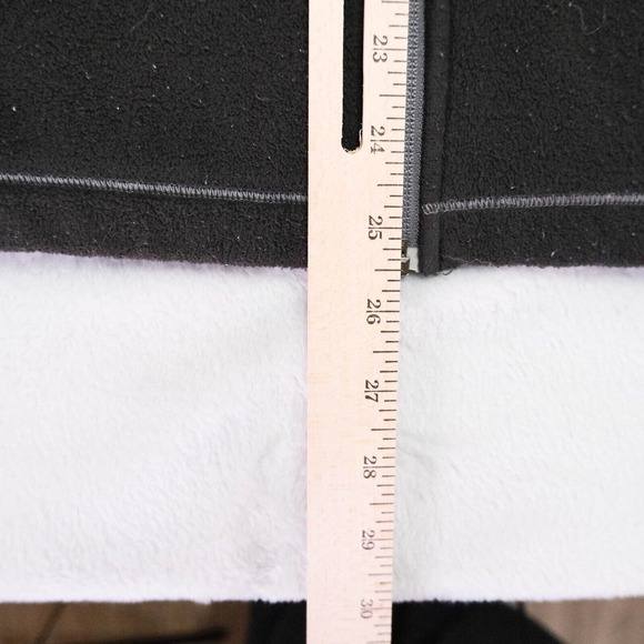 REI Mens Jacket L Trailsmith Fleece Full Zip Black Polartec Adventure Outdoors - Picture 10 of 11